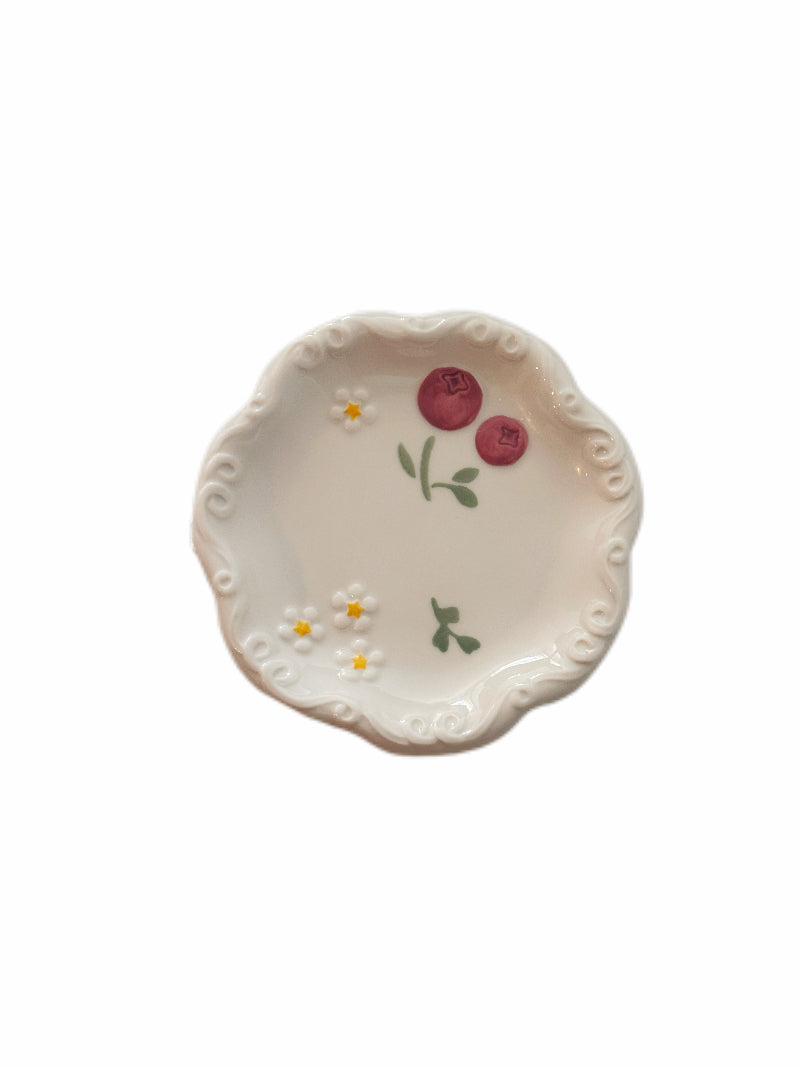 Little Berry Garden Plate